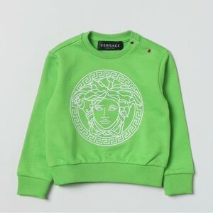versace Green Sweatshirt with Medusa Logo